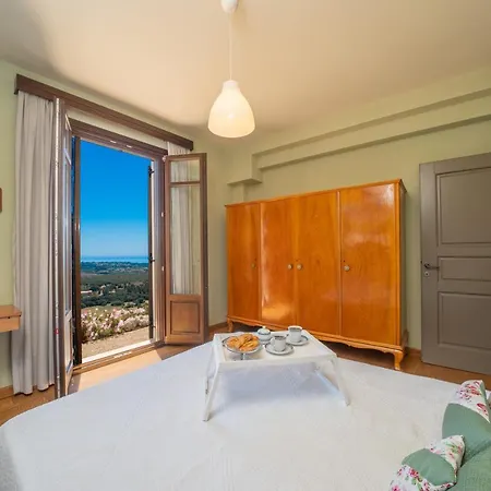 Saint George Castle Villa With Sea View Livathos  Dış mekan fotoğraf